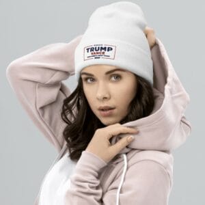Trump-Vance Make America Great Again Cuffed Beanie Hat 5 Trump-Vance Make America Great Again Cuffed Beanie Hats