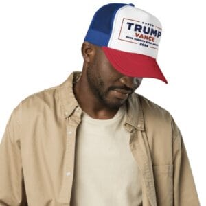 Trump-Vance Make America Great Again Foam Trucker Hat 6 Trump-Vance Make America Great Again Foam Trucker Hats