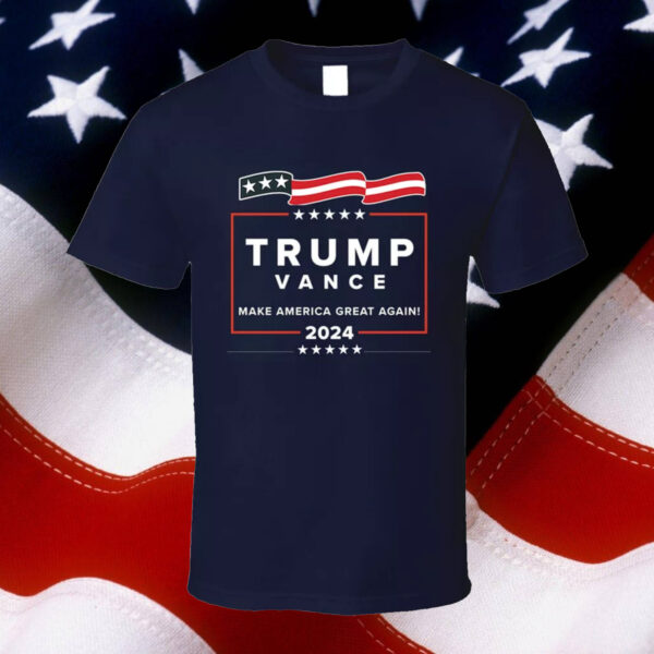 Trump Vance Make America Great Again Maga 2024 Republican T Shirt