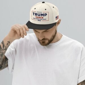 Trump-Vance Make America Great Again Snapback Hat 11 Trump-Vance Make America Great Again Snapback Hats