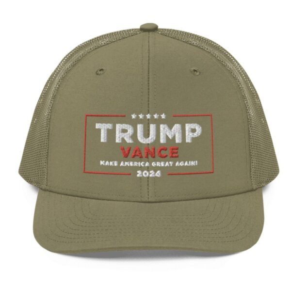 Trump-Vance Make America Great Again Snapback Trucker Cap us