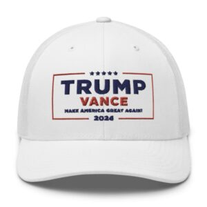Trump-Vance Make America Great Again White Hat 6 Trump-Vance Make America Great Again White Hat