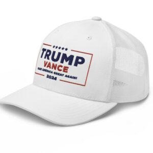 Trump-Vance Make America Great Again White Hat 8 Trump-Vance Make America Great Again White Hats