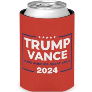 Trump Vance Red Can Cooler 7 Trump Vance Red Can Coolers