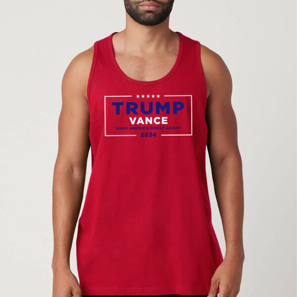 Trump Vance Red Tank Top Shirts