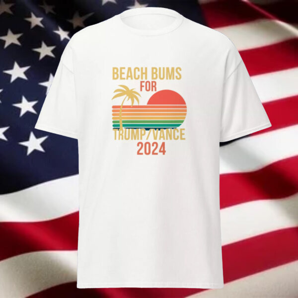 Trump Vance Shirt 2024 Election Tee Beach Bums