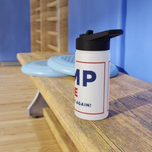 Trump Vance Stainless Steel Water Bottle, Standard Lid 12oz 8 Trump Vance Stainless Steel Water Bottle, Standard Lid 12oz Us Pros