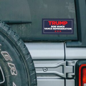 Trump Vance Sticker: Bob Vance, Trump 2024, MAGA, Republican, Conservative, JD Vance 5 Trump Vance Sticker, Bob Vance, Trump 2024 Decal, MAGA Make America Great Again, Republican Decal, Conservative American Sticker, JD Vance1