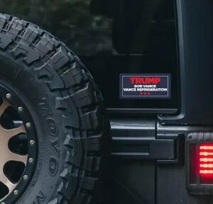 Trump Vance Sticker: Bob Vance, Trump 2024, MAGA, Republican, Conservative, JD Vance 4 Trump Vance Sticker, Bob Vance, Trump 2024 Decal, MAGA Make America Great Again, Republican Decal, Conservative American Sticker, JD Vance2