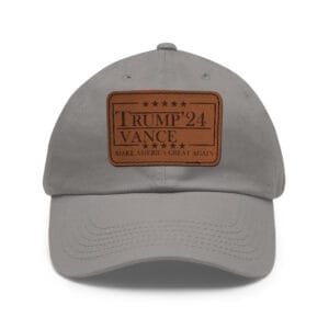 Trump Vance24 Make America Great Again Leather Hat 4 Trump Vance24 Make America Great Again Leather Hat