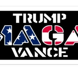 Show Your Support: USA Trump Vance MAGA 2024 Sticker 4 USA Trump Vance MAGA 2024 Sticker2