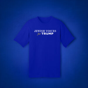 Jewish Voices for Trump Royal Blue T-Shirt 4 Jewish Voices for Trump Royal Blue T-Shirt