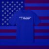 Jewish Voices for Trump Royal Blue TShirt