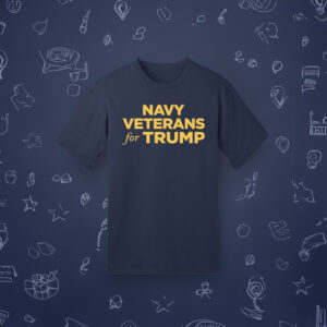 Navy Veterans for Trump Navy T-Shirt 4 Navy Veterans for Trump Navy T-Shirt