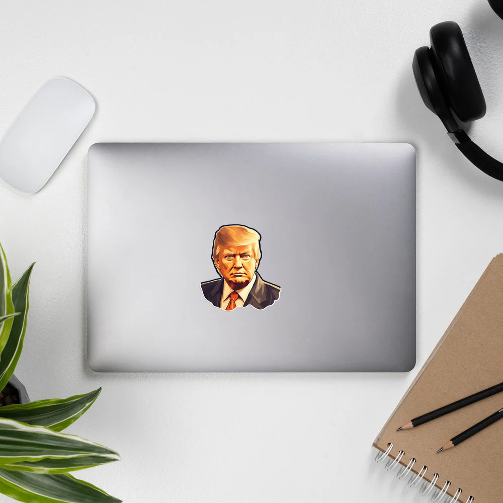 Official Donald Trump Sticker Weatherproof Outdoor Vinyl Sticker 6 Official Donald Trump Sticker Weatherproof Outdoor Vinyl Sticker