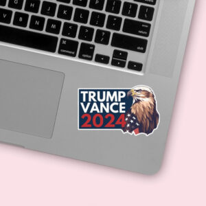 Official Trump Vance Mamaw Approved Die Cut Stickers: Show Your Support with Pride 5 Official Trump 2024 Sticker, MAGA Car Decal, TRUMP VANCE1