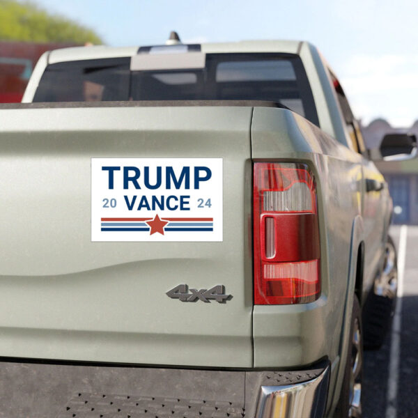 Official Trump Vance 2024 Car Magnet, Trump 2024 Magnet, Vote Trump 2