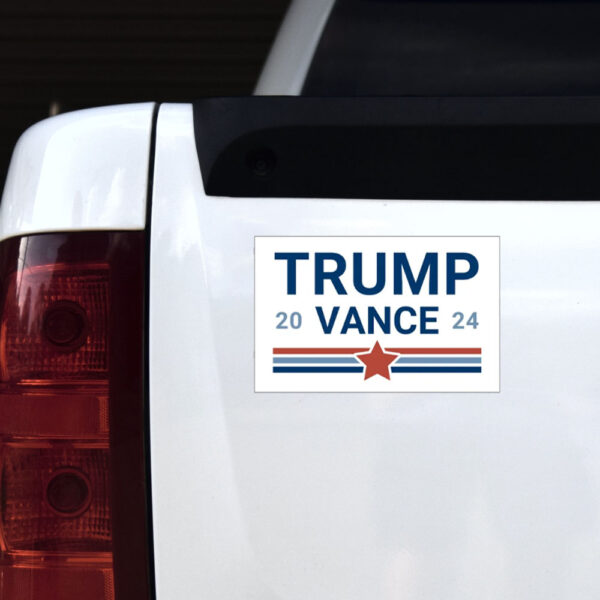 Official Trump Vance 2024 Car Magnet, Trump 2024 Magnet, Vote Trump