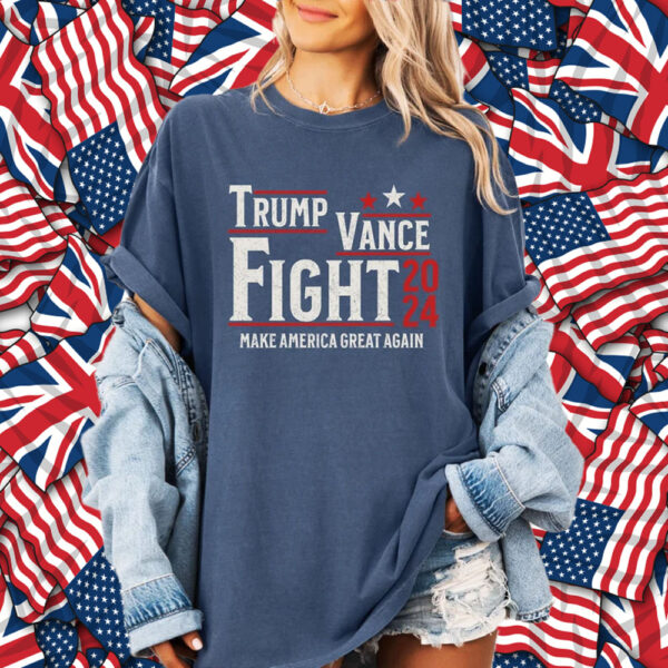 Official Trump Vance 2024 Election T-Shirt, Comfort Colors2