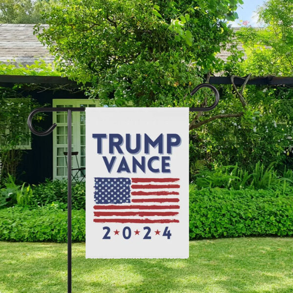 Official Trump Vance 2024 Flag Design - Garden & House Banner1