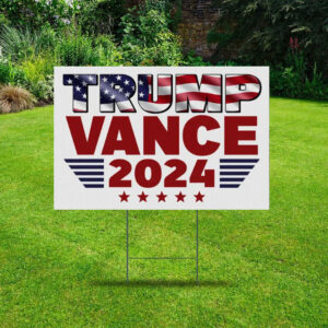 Trump Vance 2024 House Yard Sign: Show Your Support for the Trump-Vance Ticket 5 Official Trump Vance 2024 House Flag, Trump Flag, Trump Vance 24 Election Flag