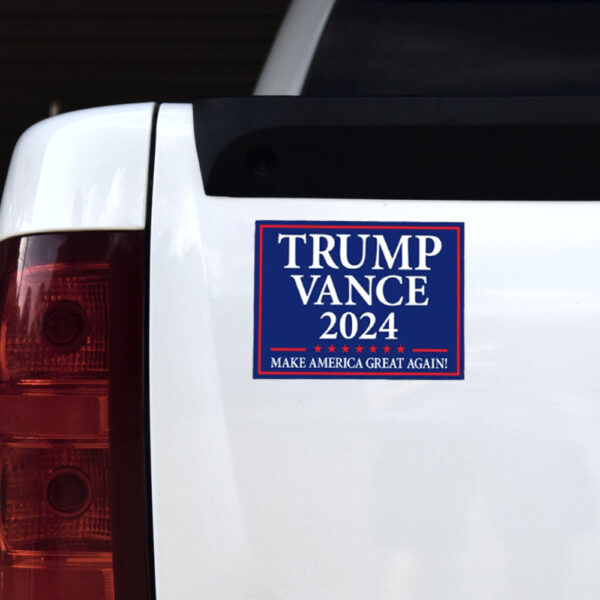 Official Trump Vance 2024 Magnet, Take America Back, Trump For President 2024