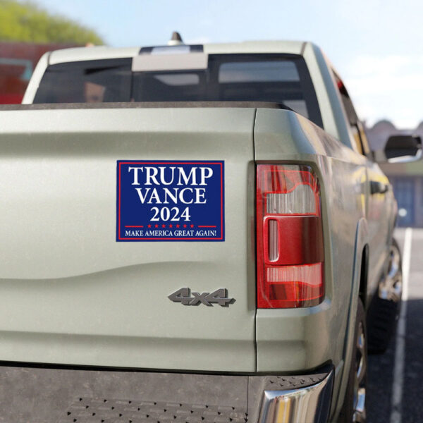 Official Trump Vance 2024 Magnet, Take America Back, Trump For President 202433