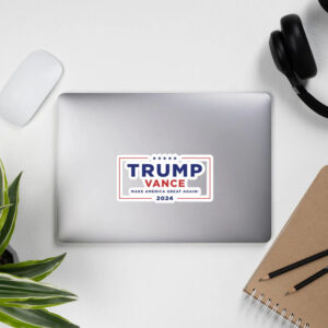Official Trump Vance 2024: Make America Great Again Kiss-Cut Sticker 5 Official Trump Vance 2024 - Make America Great Again Kiss-Cut Sticker