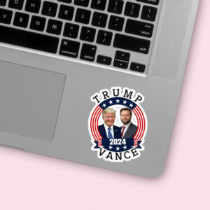 Official Trump Vance 2024: Show Your Support with Our Exclusive TRUMP Shooting Sticker 5 Official Trump Vance 2024, TRUMP shooting sticker1