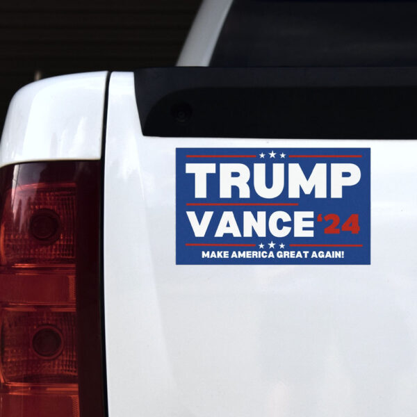 Official Trump Vance '24 Car Magnet