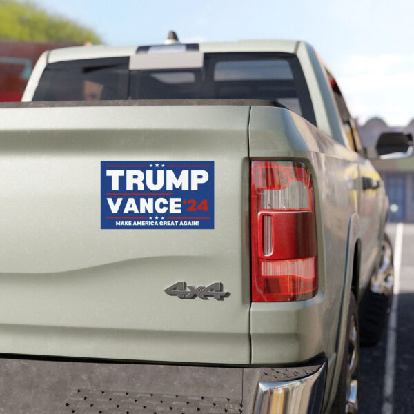 Official Trump Vance '24 Car Magnet1