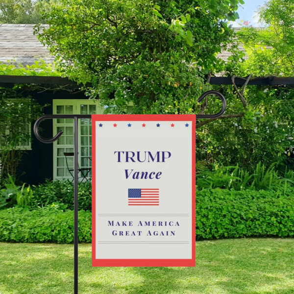 Official Trump Vance Garden Flag