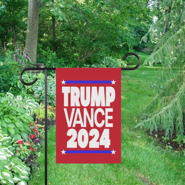 Official Trump Vance yard flag, Trump Vance 2024, Trump Vance red flag1