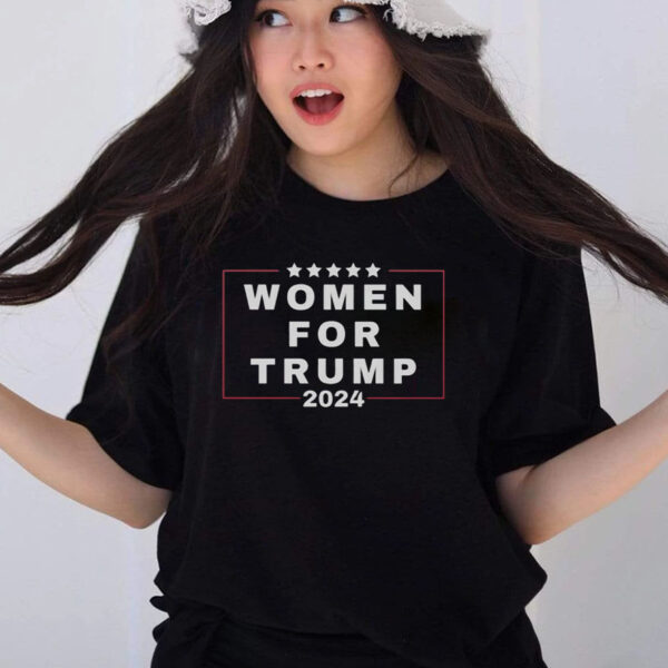 Official Women For Trump 2024 T-Shirt, Vote Trump 2024, Trump Vance