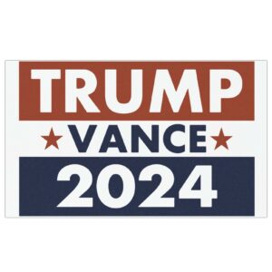 Trump Vance 2024 Car Magnets USA 4 Trump Vance 2024 Car Magnets
