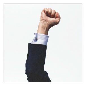 Trump's Arm FIGHT FIGHT FIGHT White Car Magnets 6 Trump's Arm FIGHT FIGHT FIGHT White Car Magnets Us