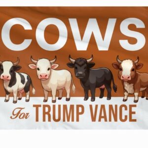 Cows For Trump Vance Flag, Trump Vance Kennedy Flag, Trump For President, Republican Flag, USA President Election 2024 Flag 3 Cows For Trump Vance Flag, Trump Vance Kennedy Flag, Trump For President, Republican Flag, USA President Election 2024 Flag1
