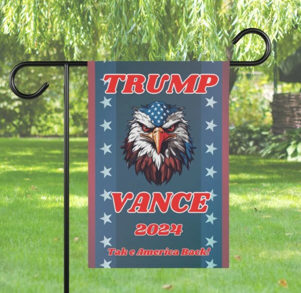 DIGITAL DOWNLOAD Only, Trump Vance PNG sublimation file for garden flag, Make America great again, Trump 2024, Trump Vance 2024.