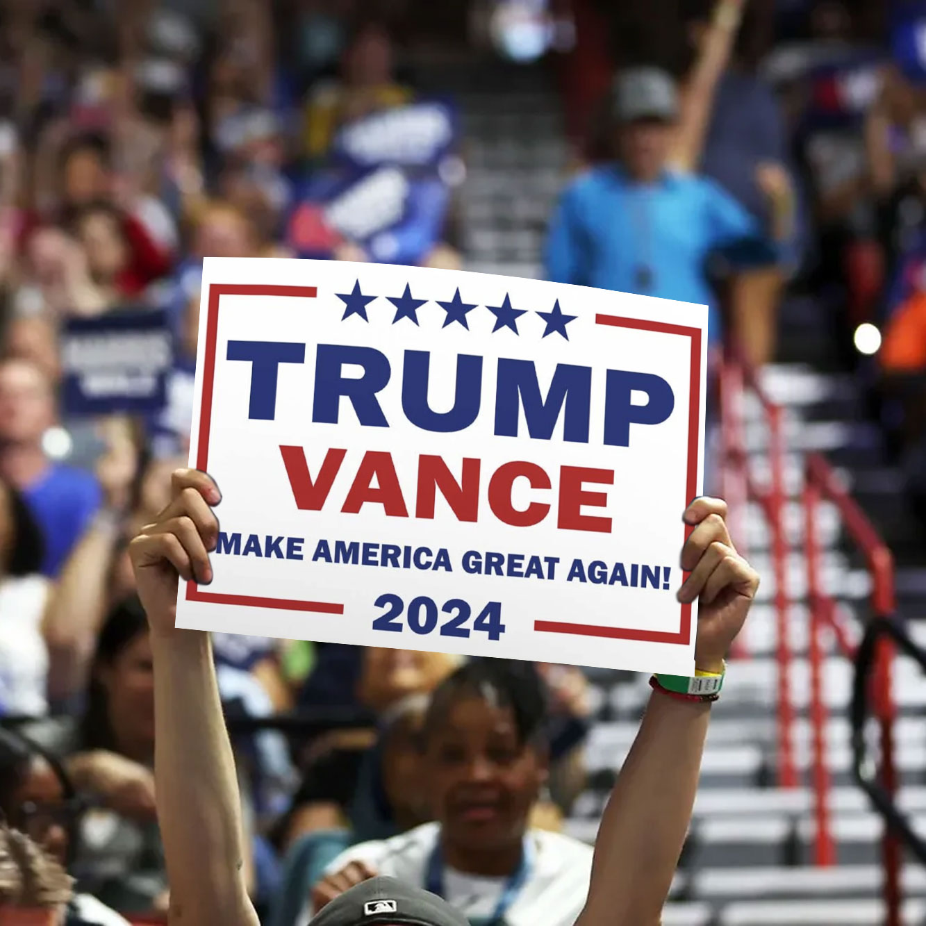 Donald Trump 2024 JD Vance 2024 President Vice President Yard Sign 10 Donald-Trump-2024-JD-Vance-2024-President-Vice-President-Yard-Sign-US