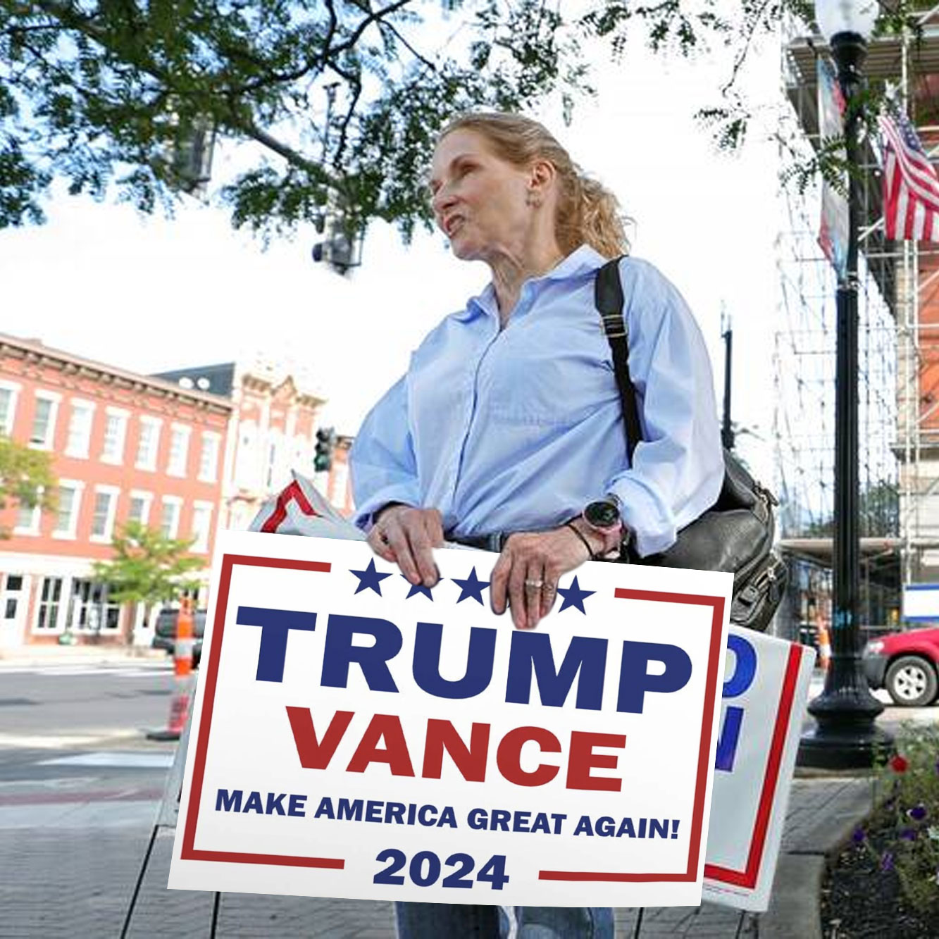 Donald Trump 2024 JD Vance 2024 President Vice President Yard Sign 8 Donald-Trump-2024-JD-Vance-2024-President-Vice-President-Yard-Sign