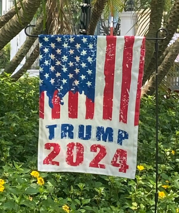 Donald Trump Vance 2024 MAGA Garden Flag, Trump 2024 Yard Sign, Wall Decor, House Flag, Take America Back Decoration Gifts, Patriotic Yard