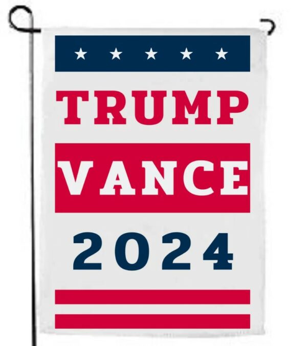 Donald Trump and J.D. Vance 2024 Garden Flag - Make America Great Again Garden Flag - Trump for President 2024 - Vice President J.D. Vance1