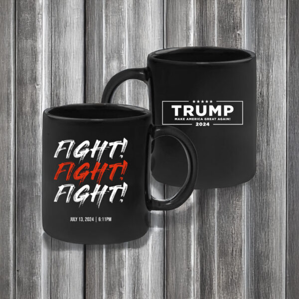 Fight! July 13 Black Coffee Mug