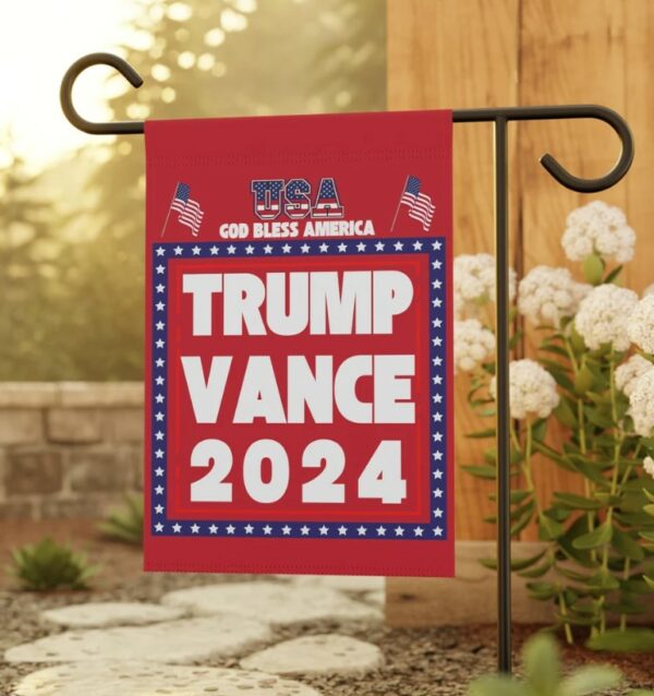 Garden Flag, House Flag, Trump Vance Flag, Trump Flag, Vance Flag, Flags, Flag, Flag for house, Flag for Garden, Trump House Flag3