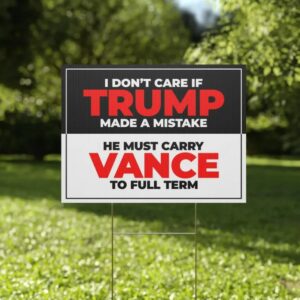 Harris Walz Yard Sign | Trump Must Carry Vance to Full Term | Reproductive Rights | Double-Sided, Durable (Customer Requested) 4 Harris Walz Yard Sign Trump Must Carry Vance to Full Term Reproductive Rights Double-Sided, Durable (Customer Requested)1