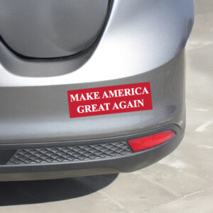 Make America Great Again Red Bumper Sticker 4 Make America Great Again Red Bumper Sticker
