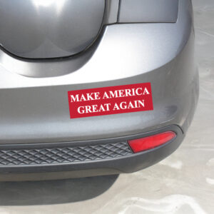 Make America Great Again Red Bumper Sticker 5 Make America Great Again Red Bumper Stickers