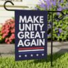 Make Unity Great Again Flag, Trump Vance Flag, Trump Garden Flag, Trump 2024 Garden Flag, MAGA Garden Flag, Republican Yard Flags, Political