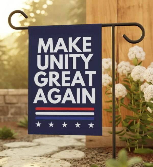 Make Unity Great Again Flag, Trump Vance Flag, Trump Garden Flag, Trump 2024 Garden Flag, MAGA Garden Flag, Republican Yard Flags, Political3