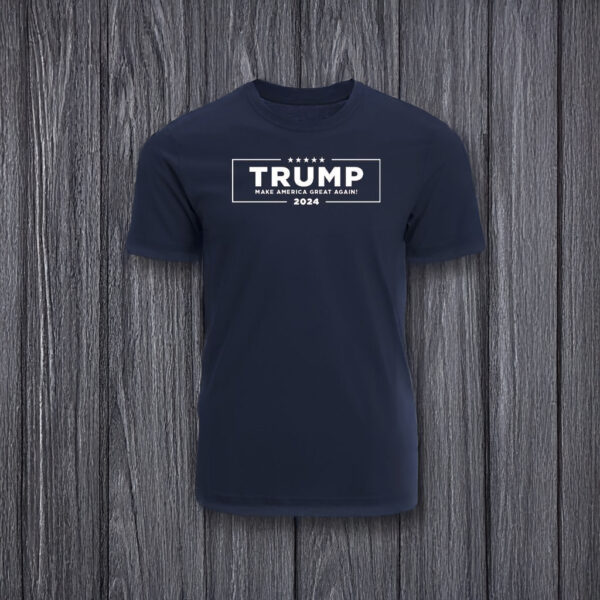 Official 2024 Trump Navy T-Shirt US